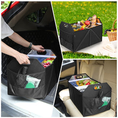 FunAdd Foldable Storage Fresh Box Vehicle Trunk Organizer Bag, 55x36x36.5cm