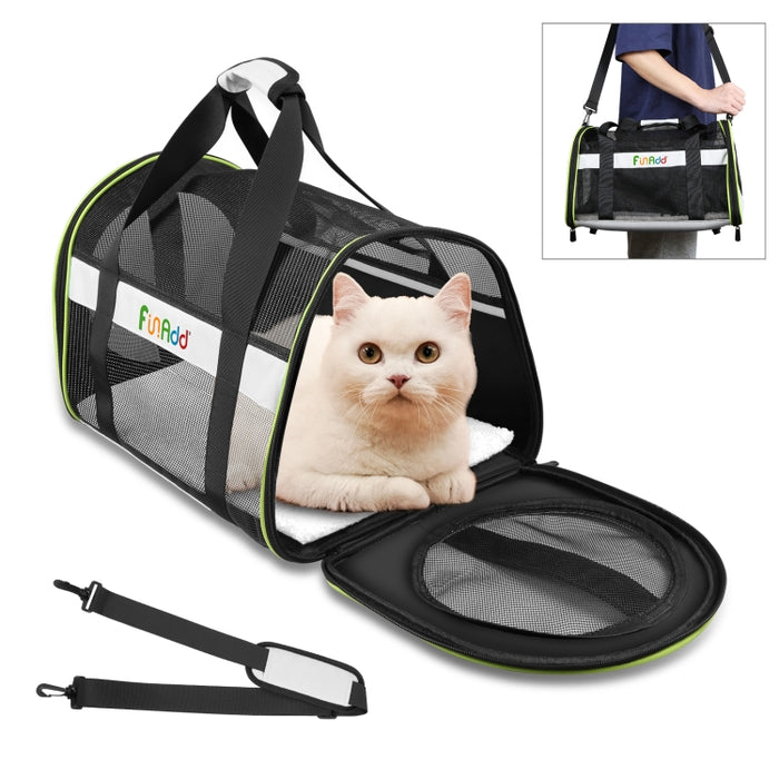 FUNADD Tragetasche für Haustiere, faltbare Schultertasche, Tragetasche