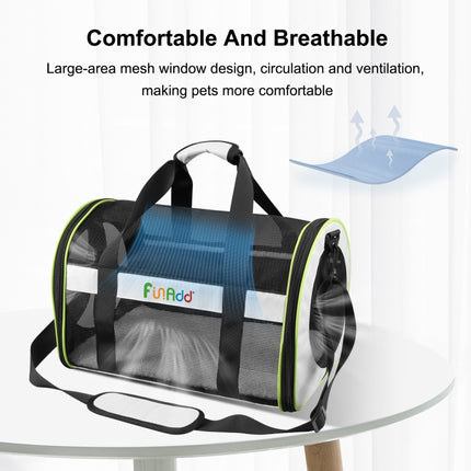 FUNADD Tragetasche für Haustiere, faltbare Schultertasche, Tragetasche