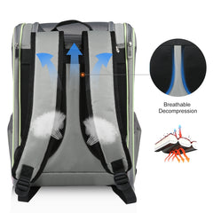 FUNADD Faltbarer, atmungsaktiver Haustier-Rucksack für den Außenbereich, Katzentasche, Haustier-Rucksack