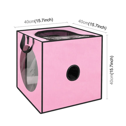 FUNADD Pet Bath Drying Box Portable Folding Dryer Cage, Suitable for Pets up to 5kg