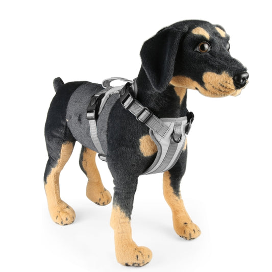 FunAdd Traction Rope Reflective Breathable Nylon Pet Vest Dog Harness, Size: M, Size: M