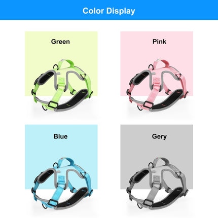 FunAdd Zugseil, reflektierendes, atmungsaktives Nylon-Haustierweste, Hundegeschirr, Größe: M, Größe: M