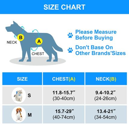 FunAdd Zugseil, reflektierendes, atmungsaktives Nylon-Haustierweste, Hundegeschirr, Größe: S, Größe: S