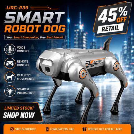 JJR/C R39 Smart Remote Control Robot Dog, with Voice Control, No Voice Control