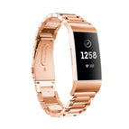 Three Beads for Fitbit Charge 4 / Rose Gold