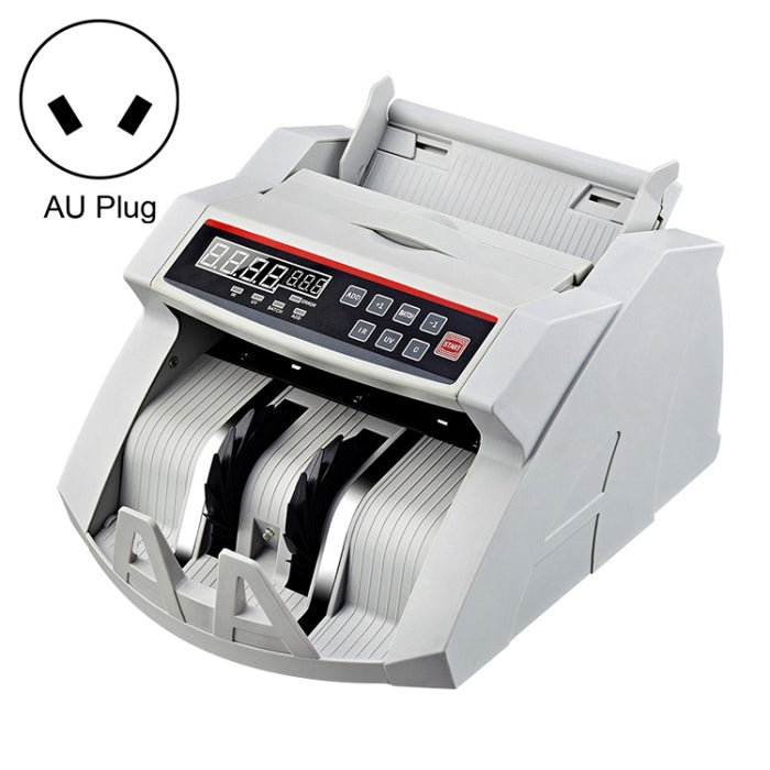 2108UV/IR Portable Multi-Currency Currency Counter, Specification: AU Plug, 220V AU Plug