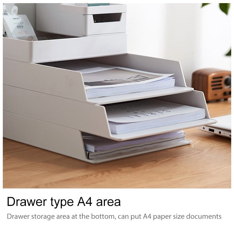 Desktop Removable Assembled Small File Storage Box