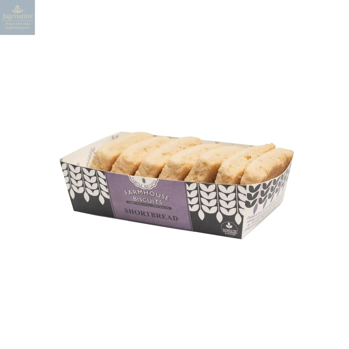 Farmhouse shortbread block biscuits in tray - VAT FREE