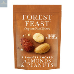 Forest Feast Pitmaster smoked almonds and peanuts in pouch