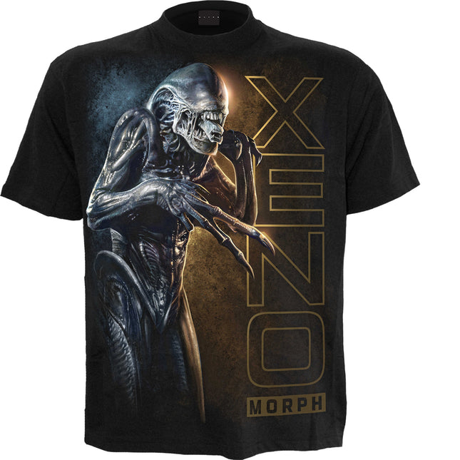 ALIEN - XENO PORTRAIT - Front Print T-Shirt Black