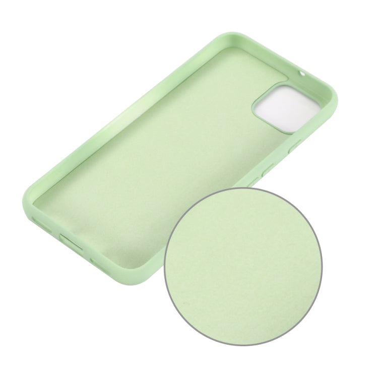 Solid Color Liquid Silicone Shockproof Full Coverage Case for Google Pixel 4XL