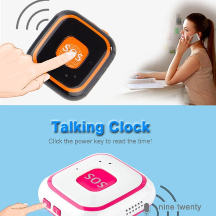 V28 Necklace Style GSM Mini LBS WiFi AGPS Tracker SOS Communicator, V28