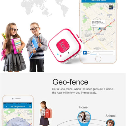 V28 Necklace Style GSM Mini LBS WiFi AGPS Tracker SOS Communicator, V28