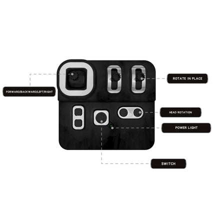 MoFun SW(RC)009 DIY Stainless Steel Assembly Remote Control Robot Interactive Intelligence Toy