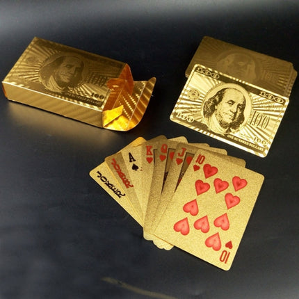 Creative Frosted  Back Texture Plastic From Vegas to Macau Playing Cards Texas Poker Novelty Collection Gift, Golden Dollar Paper Box, Rose Gold Tattice Paper Box, Golden 500 Euro Paper Box, Golden 100 Euro Paper Box, Silver Tattice Paper Box����������...