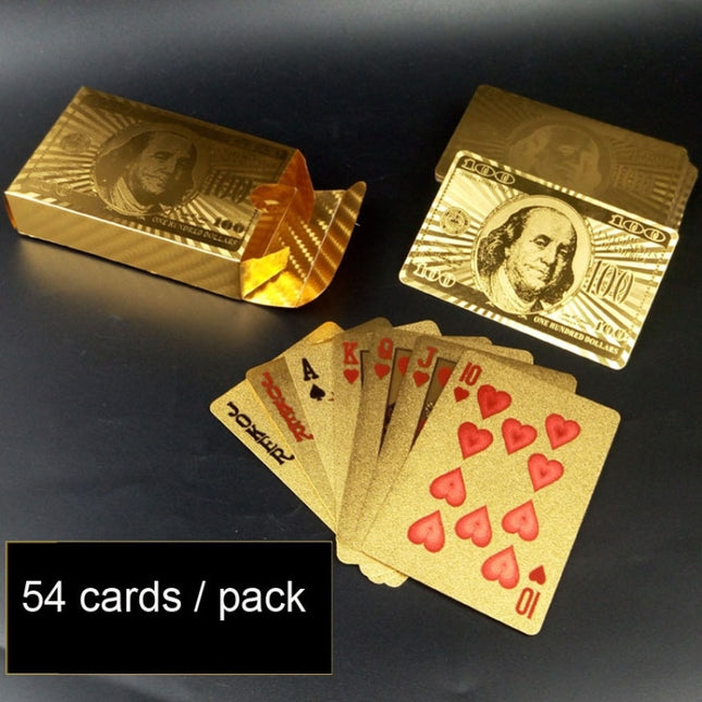 Creative Frosted  Back Texture Plastic From Vegas to Macau Playing Cards Texas Poker Novelty Collection Gift, Golden Dollar Paper Box, Rose Gold Tattice Paper Box, Golden 500 Euro Paper Box, Golden 100 Euro Paper Box, Silver Tattice Paper Box����������...