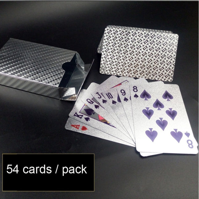 Creative Frosted  Back Texture Plastic From Vegas to Macau Playing Cards Texas Poker Novelty Collection Gift, Silver Tattice Paper Box, Mosaic Gold Dollar Paper Box, Golden Dragon and Phoenix Paper Box, Gold Double Dragon Kung Hei Fat Choy Paper Box   ...