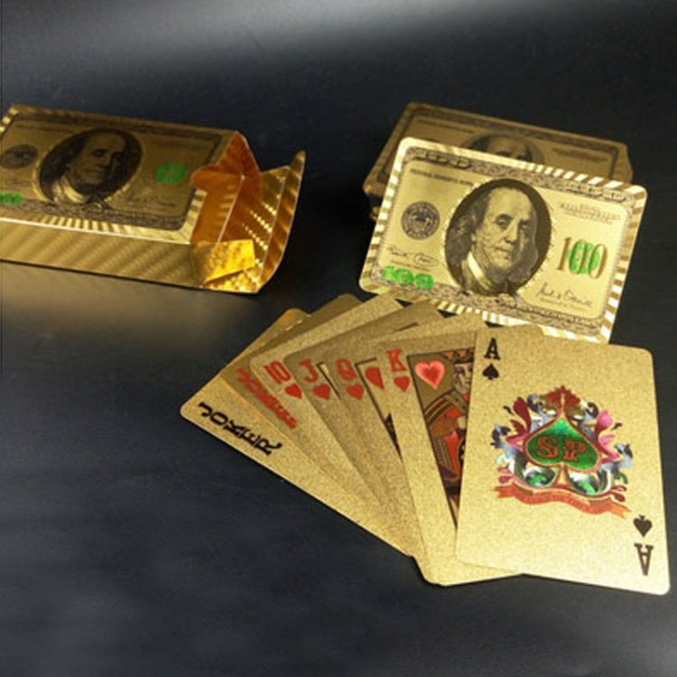 Creative Frosted  Back Texture Plastic From Vegas to Macau Playing Cards Texas Poker Novelty Collection Gift, Golden Dollar Paper Box, Rose Gold Tattice Paper Box, Golden 500 Euro Paper Box, Golden 100 Euro Paper Box, Silver Tattice Paper Box����������...