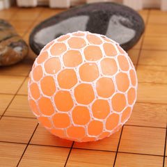 6cm Anti-Stress Face Reliever Grape Ball Extrusion Mood Squeeze Relief Healthy Funny Tricky Vent Toy, 6cm Green, 6cm Blue, 6cm Magenta, 6cm Orange