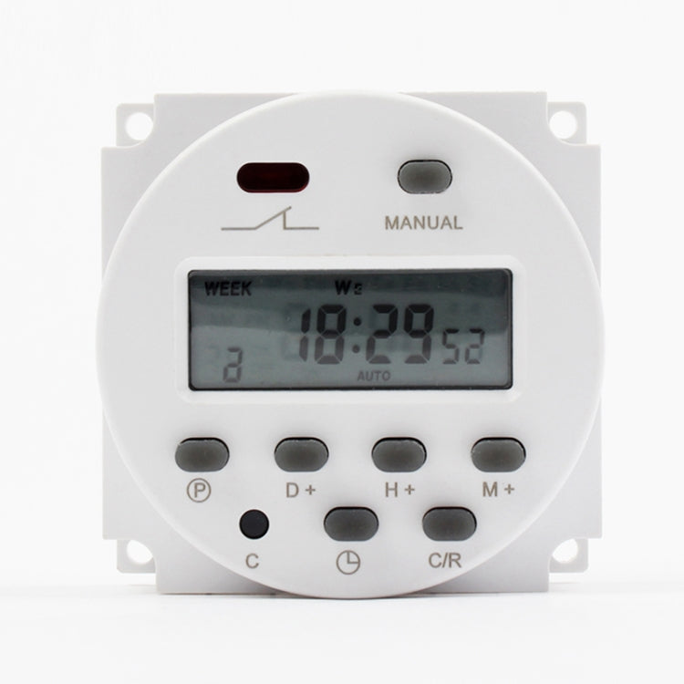 CN101A AC220V Microcomputer Time Switch Digital LCD Power Timer, AC220V