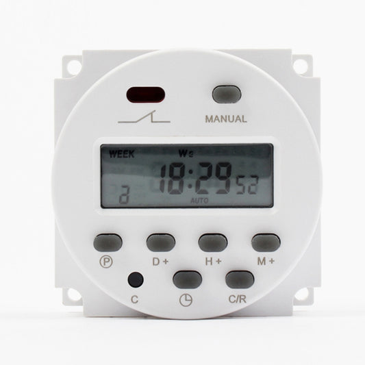 CN101A AC220V Microcomputer Time Switch Digital LCD Power Timer, AC220V