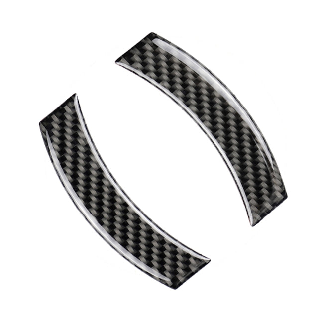 2 PCS Car F Chassis Navigation Panel Carbon Fiber Decorative Sticker for BMW Mini Cooper Countryman Clubman F54 / F55 / F56 / F60, For BMW Mini F55