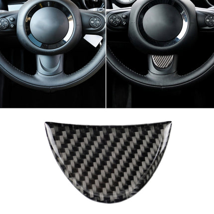 Car Steering Wheel Carbon Fiber Decorative Sticker for BMW Mini R53 / R55 / R57 / R58 / R59 / R60 / R50 / R52 / F55 / F56, For BMW Mini R53