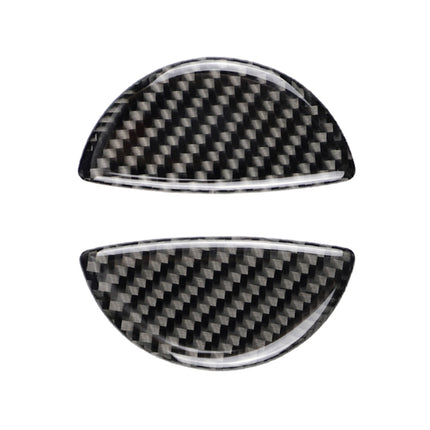 2 PCS R / F Universal Car Door Handle Carbon Fiber Decorative Sticker for BMW Mini R55 / R56 / R60 / R61 / F55 / F54 / F60, For BMW Mini R55