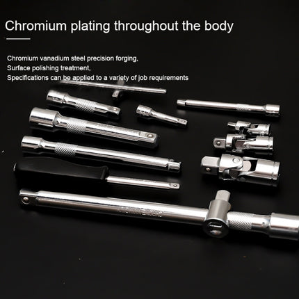 108 In 1 Multi-function Car Repair Combination Toolbox Ratchet Wrench Set