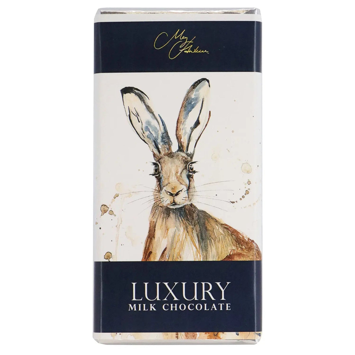 Meg Hawkins Hare design milk chocolate bar