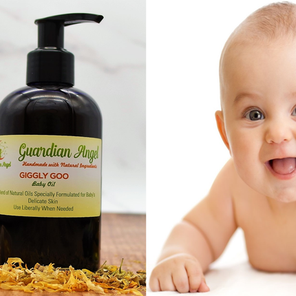 Giggly Goo - All Natural Baby Oil (Vegan).