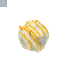 Gin and orange blossom truffle - enrobed in white chocolate 13g