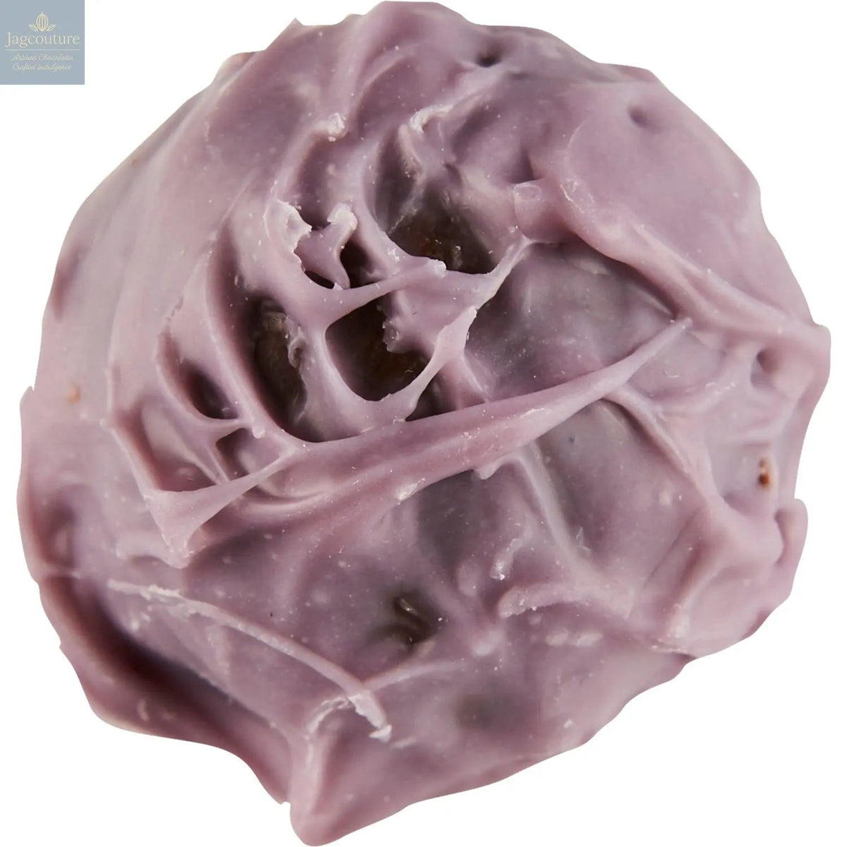Gytha - lilac coloured white chocolate with forest fruits ganache 14g