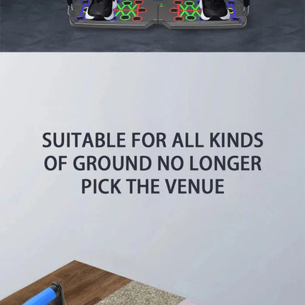 Push-up Board Set Portable Multifunctional Push-up Bar Foldable Fitness Equipment For Chest Abdomen Arms/Back Training