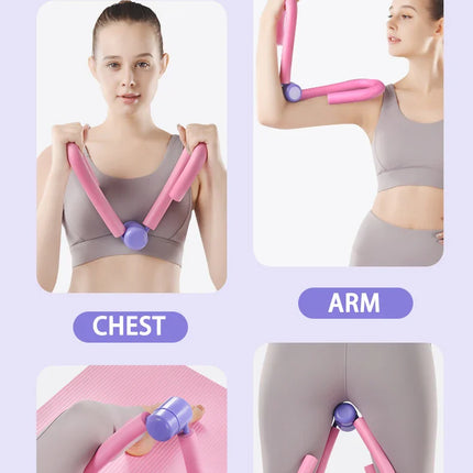 Thigh Master Home Fitness Equipment Workout Equipment Of Arms Inner Thigh Toners Master Trimmer Thin Body Leg Exercise Equipment
