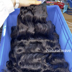 Natural wave 1bundle / natural black / 12 Inches
