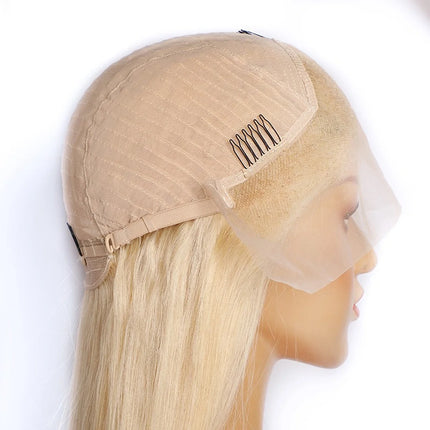 Manufacturers Wholesale 613 Blonde Wig Bone Straight Human Hair Wig 13X4 Hd Lace Frontal Brazilian Virgin Natural Vietnamese Raw