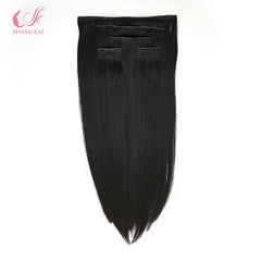 2024 Hot Sale Clip in Hair Extension 100% Human Remy Invisible Clip in Hair Extension Natural Clip Ins Human Hair Extensions