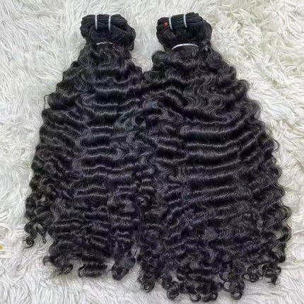 Wholesale Top Quality Raw Virgin Remy Burmese Spiral Curly Human Hair Bundle