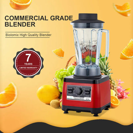 【7 Years Warranty】BPA Free Heavy Duty Commercial Grade Blender Professional Mixer Juicer Ice Smoothies Peak 2200W