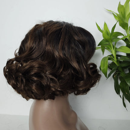 Wholesale Egg Curly Loose Wave 5*5 Glueless Wigs Vietnamese Raw Hair Wig Long Brazilian Virgin Hair Transparent Lace Virgin Hair