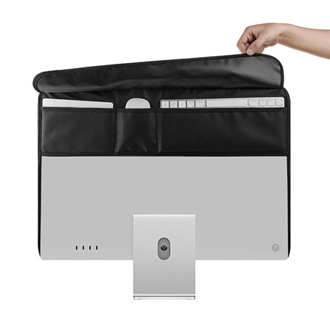 Für 24 Zoll Apple iMac, tragbare staubdichte Abdeckung, Desktop-LCD-Monitorabdeckung für Apple-Computer mit Aufbewahrungstasche, 24 Zoll (Blau), 24 Zoll (Violett), 24 Zoll (Rot), 24 Zoll (Schwarz), 24 Zoll (Grau)