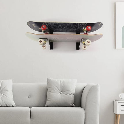 YX018 1 Pair Four-Wheel Skateboard Wall Mount Bracket, YX018