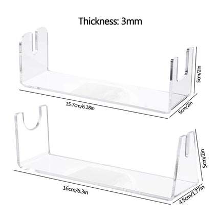 2pcs YX021-3 Acrylic Swiss Army Knife Display Knife Holder, YX021-3