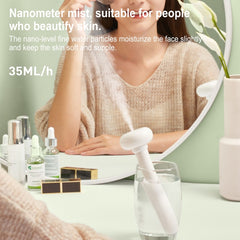 Original Xiaomi JISULIFE Portable Desktop USB Mini Silent Doughnut Humidifier,Upgraded Version, USB Doughnut Humidifier