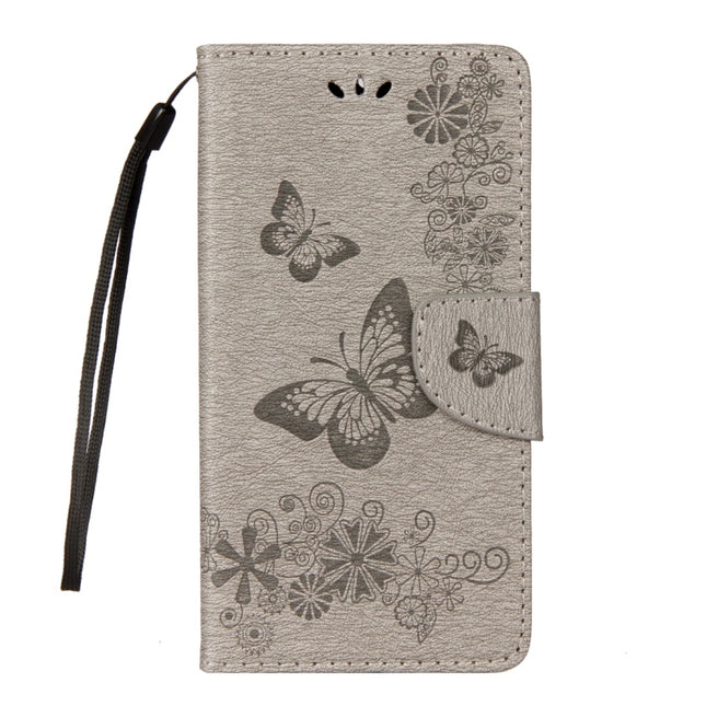 For Huawei  Mate 10 Lite Vintage Embossed Floral Butterfly Pattern Horizontal Flip Leather Case with Card Slot & Holder & Wallet & Lanyard , For Mate 10 Lite