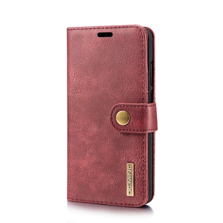 Crazy Horse Texture Flip Detachable Magnetic Leather Case for Huawei P20, with Holder & Card Slots & Wallet, Huawei P20