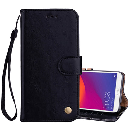 Business Style Oil Wax Texture Horizontal Flip Leather Case for Huawei Honor 7C / Enjoy 8 / Y7 (2018) / Y7 Prime (2018) / Nova 2 Lite, with Holder & Card Slots & Wallet, For Honor 7C / Y7 Prime (2018), For Huawei Honor 7C / Y7 Prime (2018)             ...