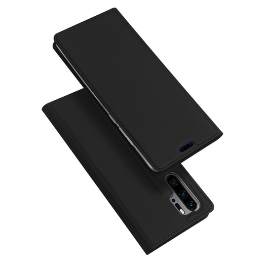 DUX DUCIS Skin Pro Series Horizontal Flip PU + TPU Leather Case for Huawei P30 Pro, with Holder & Card Slots, For Huawei P30 Pro